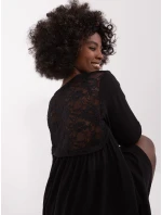 Šaty RV SK model 16328028 černá - FPrice Šaty RV SK model 16328028 černá - FPrice