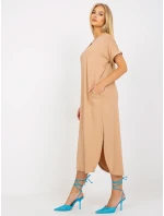 Šaty TW SK OB031.11 velbloud Šaty TW SK OB031.11 velbloud