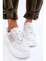 Dámské klasické sportovní boty GOE LL2N4060 Bíle Dámské klasické sportovní boty GOE LL2N4060 Bíle