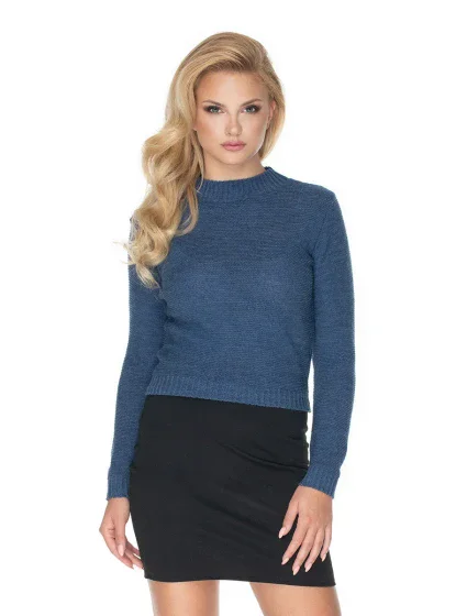 Krátký svetr model 135323 PeeKaBoo Krátký svetr model 135323 PeeKaBoo