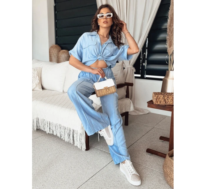 Dámská košile modrá Dstreet model 21977027 - FashionStreet Dámská košile modrá Dstreet model 21977027 - FashionStreet