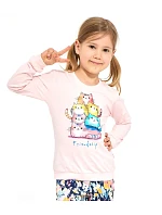Pyžamo Cornette Kids Girl 594/210 Friendship, délka rukávů 86–128 Pyžamo Cornette Kids Girl 594/210 Friendship, délka rukávů 86–128