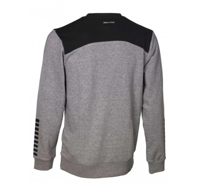 Select Oxford mikina M T26-01787 šedá/černá