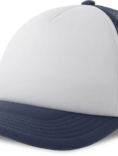 Atlantis Headwear Kid Rapper-S 5 panelová Trucker kšiltovka 33.0295 white/navy