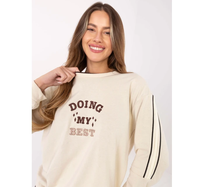 Bluza RV BL model 21480319 jasny beżowy - FPrice