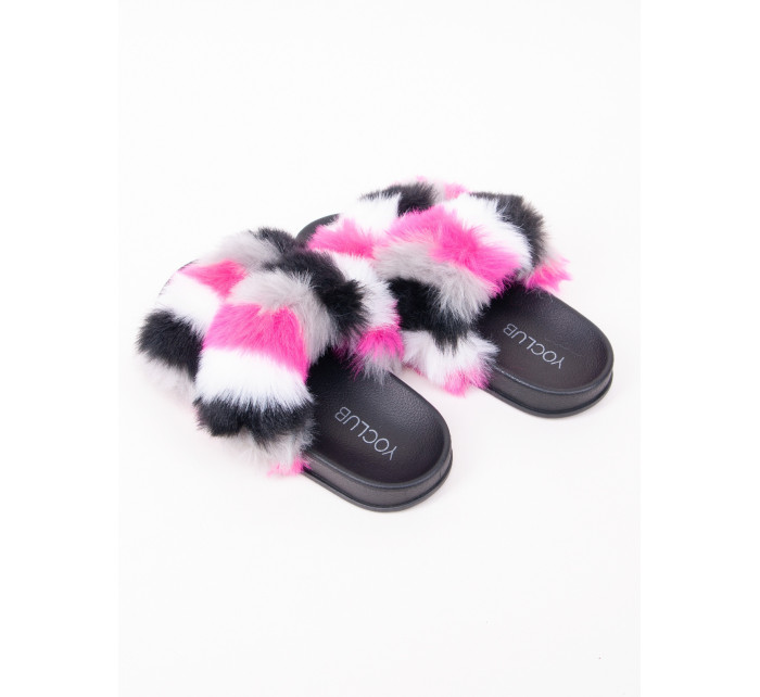 Yoclub Dámské sandály OFL-0063K-3400 Pink