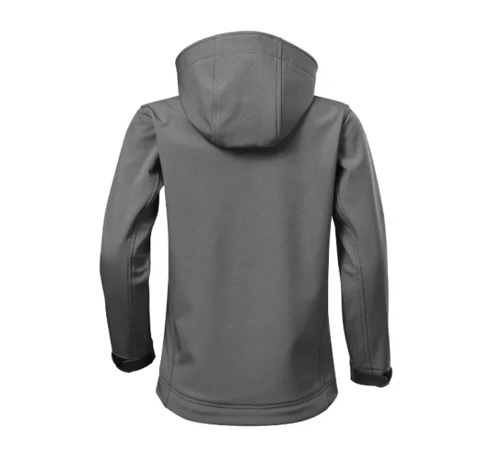 Performance softshellová bunda dětská ocelově šedá Performance softshellová bunda dětská ocelově šedá