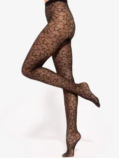 Punčocháče Gatta Mosaica wz.01 20 den 2-4