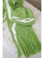 Dámská souprava se šátkem Jagna K356 pistácie Dámská souprava se šátkem Jagna K356 pistácie