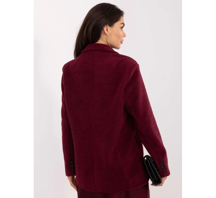 Płaszcz IT PL model 21730890 bordowy - FPrice