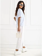 Tričko IT TS 20881.85 bílo-modré Tričko IT TS 20881.85 bílo-modré