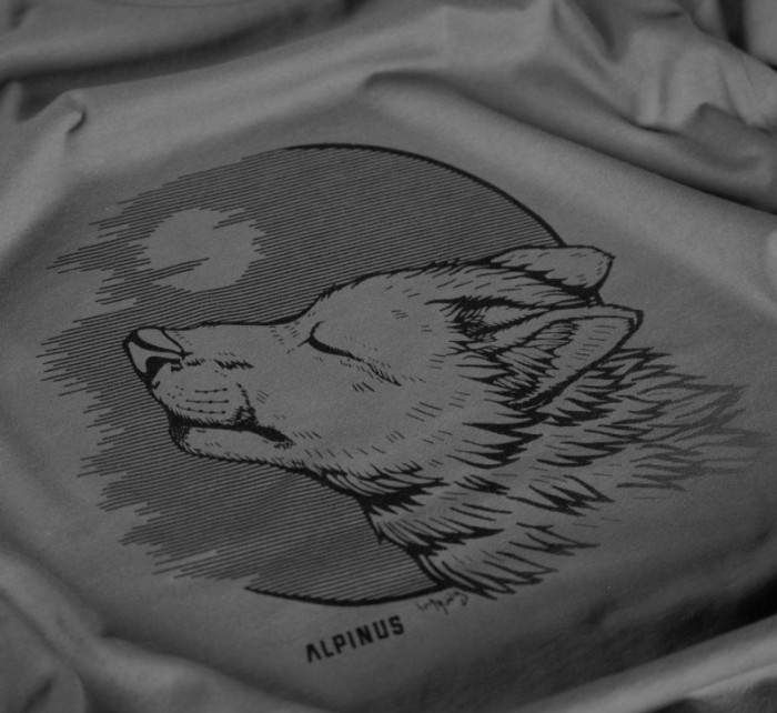Pánské tričko Wild nature  SI43986 - Alpinus