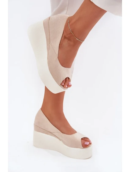 Bota na klínech model 215009 Step in style Bota na klínech model 215009 Step in style