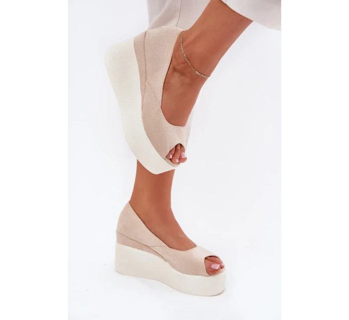 Bota na klínech model 215009 Step in style Bota na klínech model 215009 Step in style