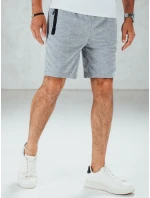 FashionStreet šedé pánské teplákové kraťasy SX2488