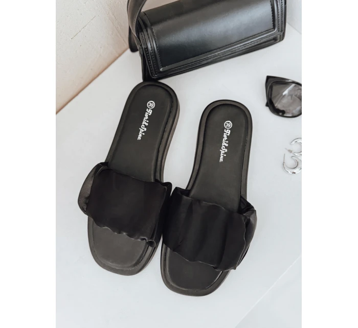 CHICLOVE dámské žabky černé FashionStreet ZY1000