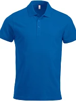 Clique Classic Lincoln S/S Pánské piqué polo z těžké bavlny 67.8244 royal blue