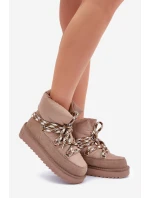 Semišové Sněhule Dámské S   Taupe model 21679986 - D.Franklin