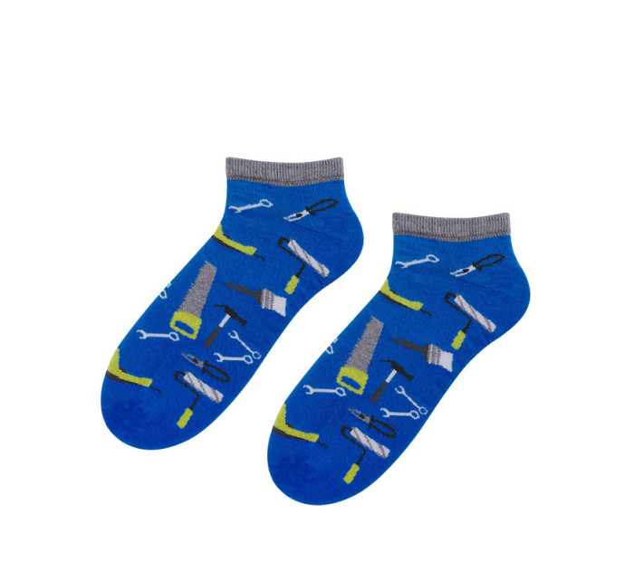 Ponožky Bratex POP-M-131 Blue