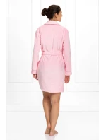 Dámský župan Cassidy růžový -  Momenti Per Me