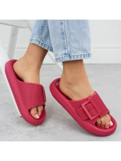 Dámské nazouváky / žabky RR274A583 Tmavě růžová - Big Star