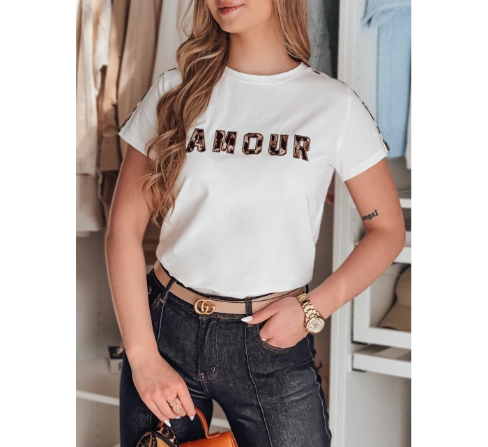 Dámské tričko bílé Dstreet model 21988856 - FashionStreet Dámské tričko bílé Dstreet model 21988856 - FashionStreet
