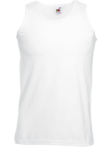 Fruit of the Loom Athletic Vest Pánské tílko 16.1098 white