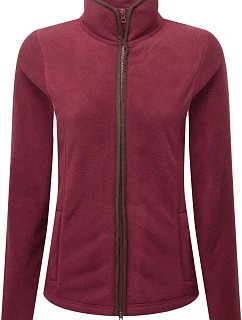 Premier PR 824 Dámská fleecová bunda „Artisan“ 39.0824 burgundy/brown