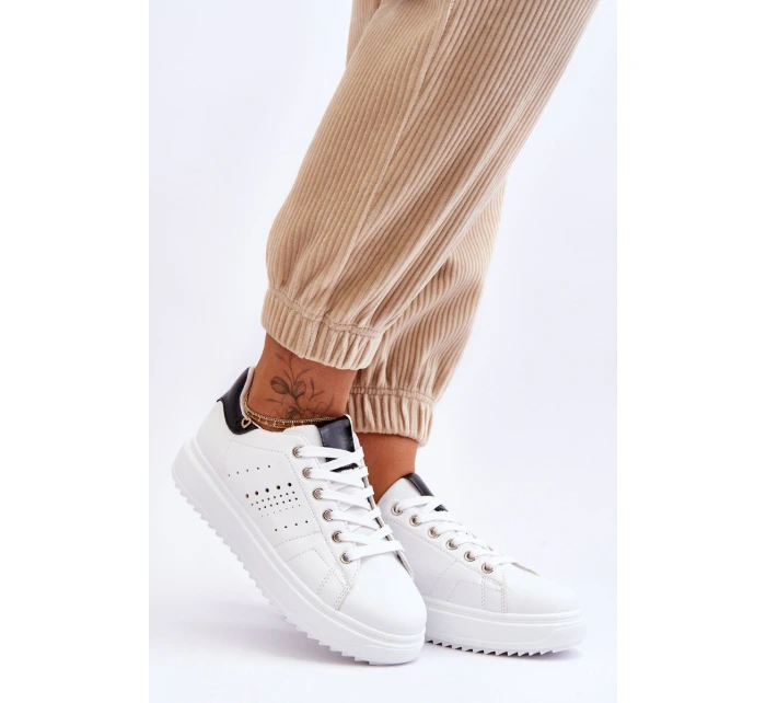 Dámská sportovní obuv bílá a černá Be model 21620265 - Boto Dámská sportovní obuv bílá a černá Be model 21620265 - Boto