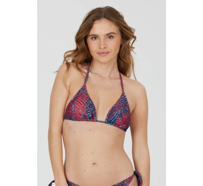 Dámský vršek plavek Cruz Monica W Triangle Printed Bikini Top