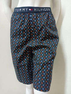Pánské šortky na spaní UM0UM02394 - 0G1 - Tmavě modrá - Tommy Hilfiger