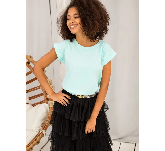 Dámské tričko RV TS 4833.70P mentolové - Basic