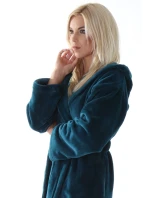 Dámský župan Siena s kapucí 3156 starorůžová - Vestis Dámský župan Siena s kapucí 3156 starorůžová - Vestis