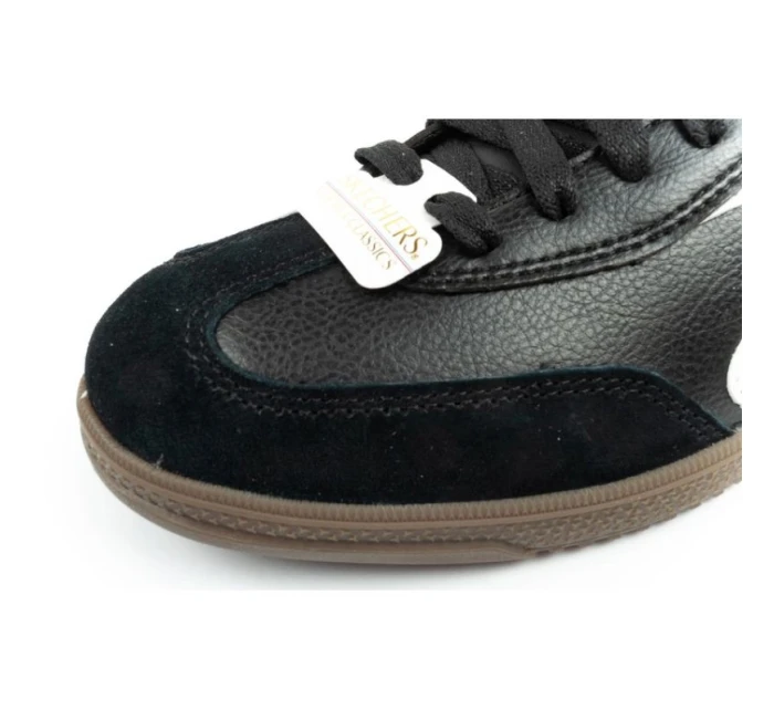 Skechers Kickoff dámské sportovní boty tenisky černé kožené dámské