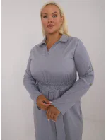 Šaty LK SK 509675.88 šedé Šaty LK SK 509675.88 šedé