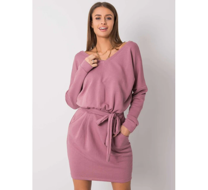 Šaty RV SK 6037.18X tmavě růžová
