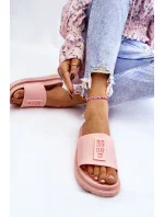 Dámské pantofle Big Star - světle růžové Dámské pantofle Big Star - světle růžové