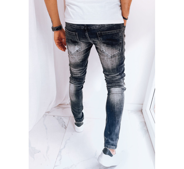 Pánské černé džínové kalhoty Dstreet UX3999