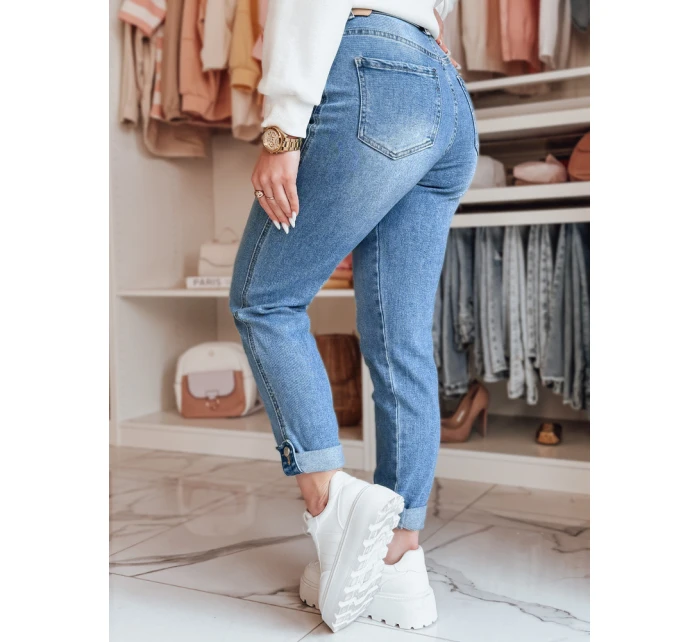 Dámské džíny slim fit SKINMONDO modré FashionStreet UY2673