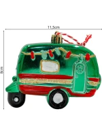 DEKORACE ZÁVĚSNÁ CETKA KARAVAN ZELENÁ DEKORACE ZÁVĚSNÁ CETKA KARAVAN ZELENÁ