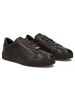 Pánské kožené polobotky – hnědé tenisky Filippo MP8274 Pánské kožené polobotky – hnědé tenisky Filippo MP8274