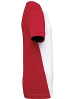 Kariban ProAct PA 4014 Pánské kontrastní sportovní tričko 20.4014 white/red Kariban ProAct PA 4014 Pánské kontrastní sportovní tričko 20.4014 white/red