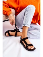 Dámské semišové sportovní sandály Černá model 21588075 - Boto Dámské semišové sportovní sandály Černá model 21588075 - Boto