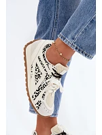 Kožené Semišové Dámské Tenisky Big Star model 22074797 Bílé - Big Star Shoes