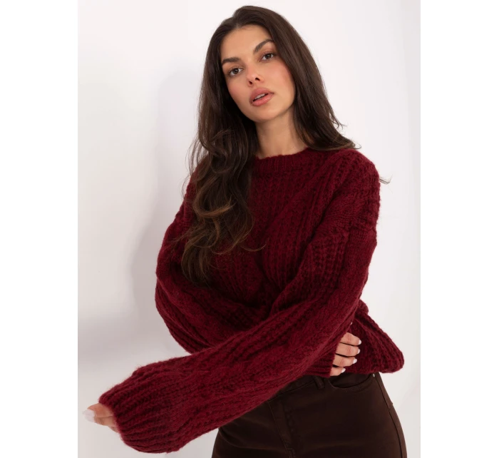 Jumper IN SW 33831.25 bordó Jumper IN SW 33831.25 bordó