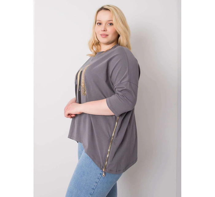 Bluzka RV BZ model 22066956 ciemny szary - FPrice