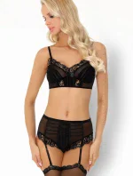 Elegantní set Almudena black - LivCo Corsetti