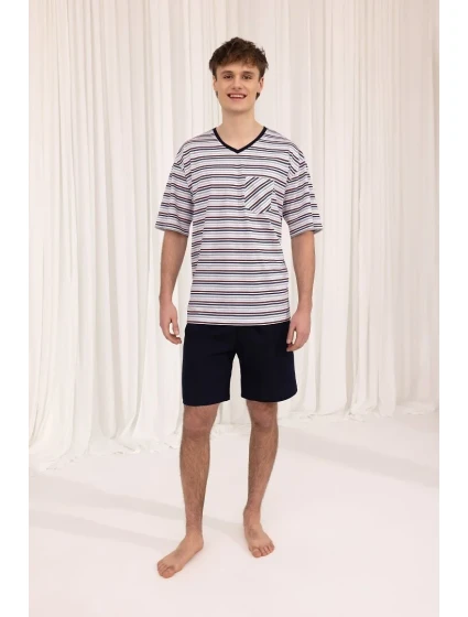 Pyžamo model 21015952 cr/r MXL W25 pánské - Regina Pyžamo model 21015952 cr/r MXL W25 pánské - Regina