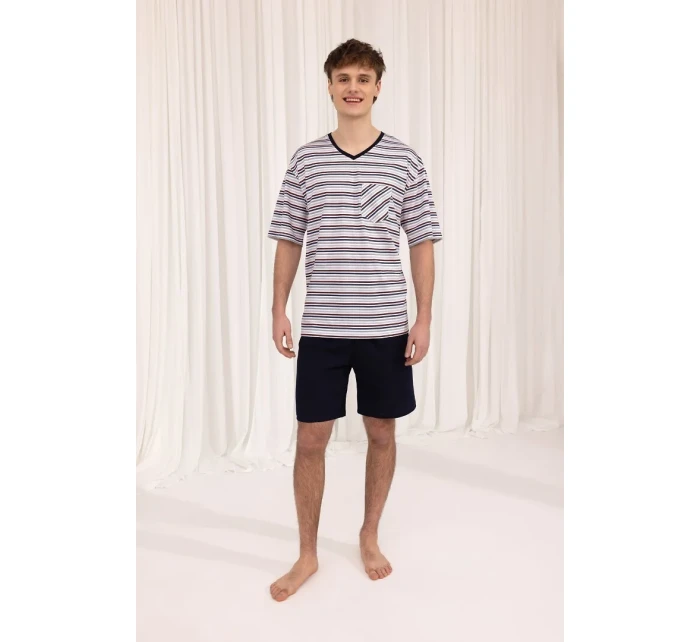 Pyžamo model 21015952 cr/r MXL W25 pánské - Regina Pyžamo model 21015952 cr/r MXL W25 pánské - Regina