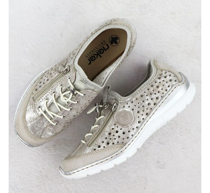 W  ažurové polobotky model 22113339 - Rieker